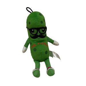Mr. Pickle w/ Mustache Glasses Tennis Shoes Plush Stuffed Animal Toy Fiesta 10”